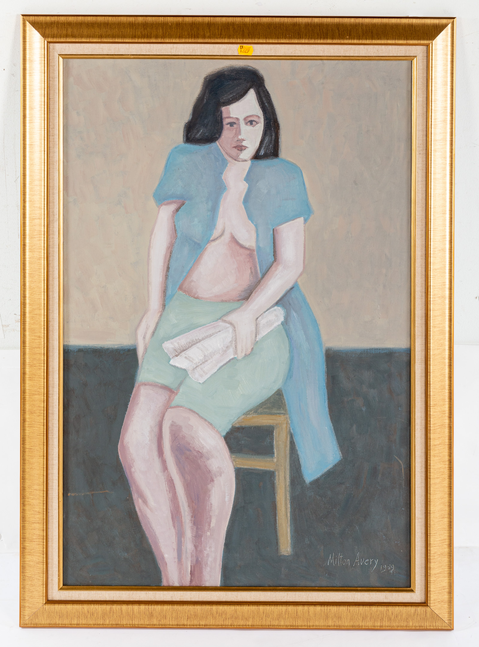 STYLE OF MILTON AVERY WOMAN SEATED  336ad3