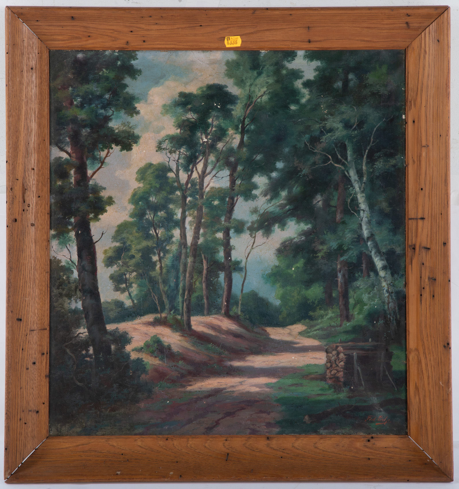 FERDINAND SICHE A FOREST PATH  336adc