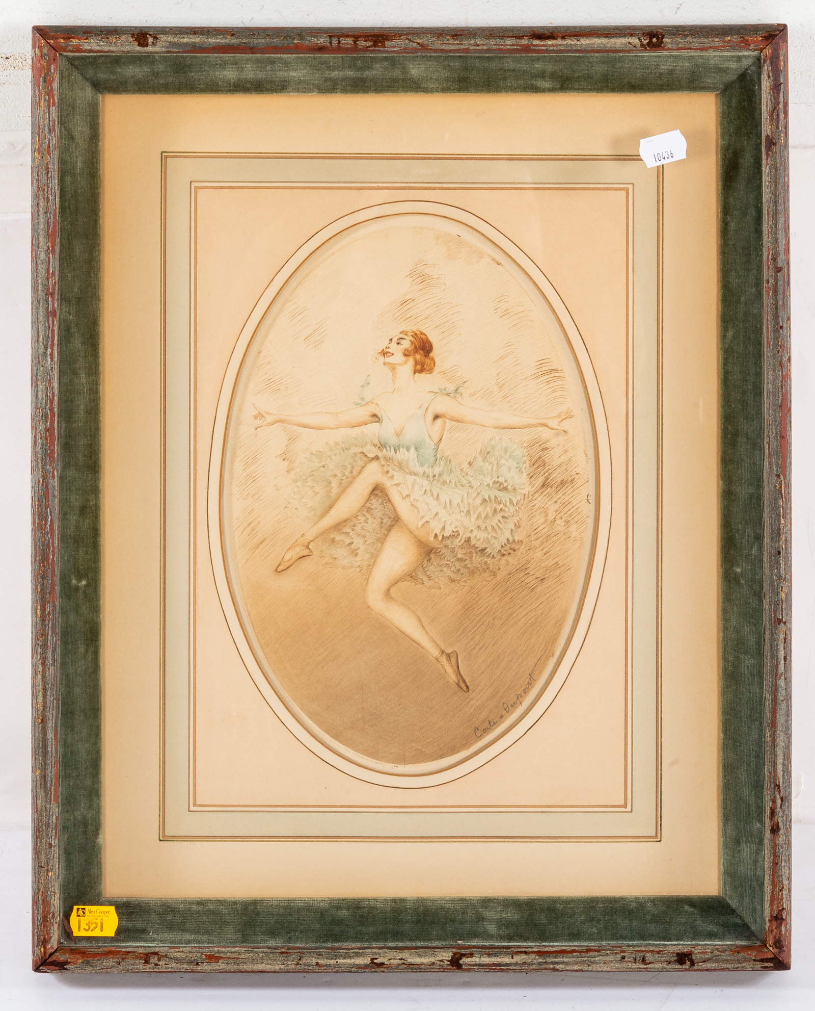 CARLE DUPONT BALLERINA ETCHING 336ae9