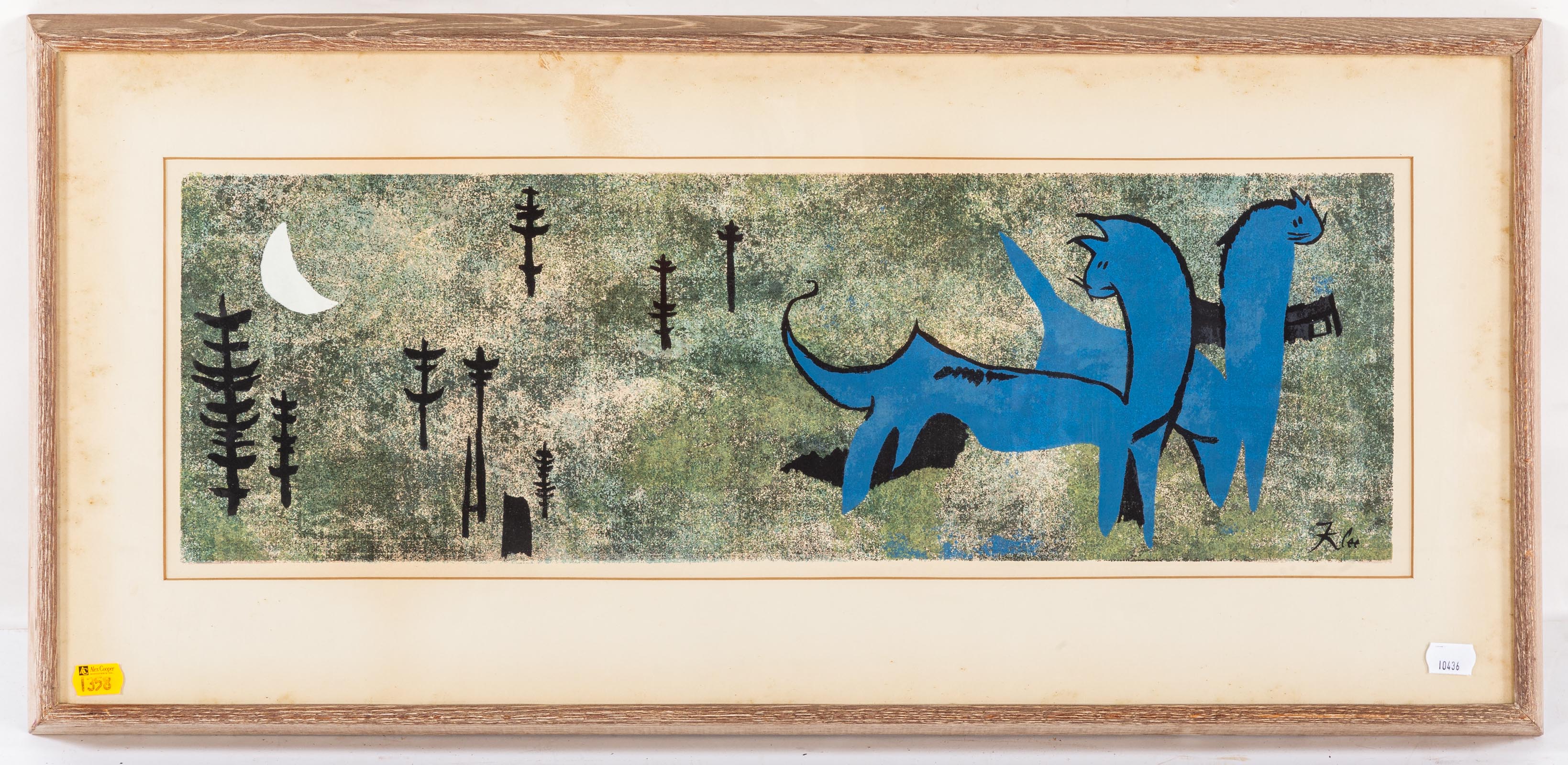 AFTER PAUL KLEE BLUE HORSES  336aef