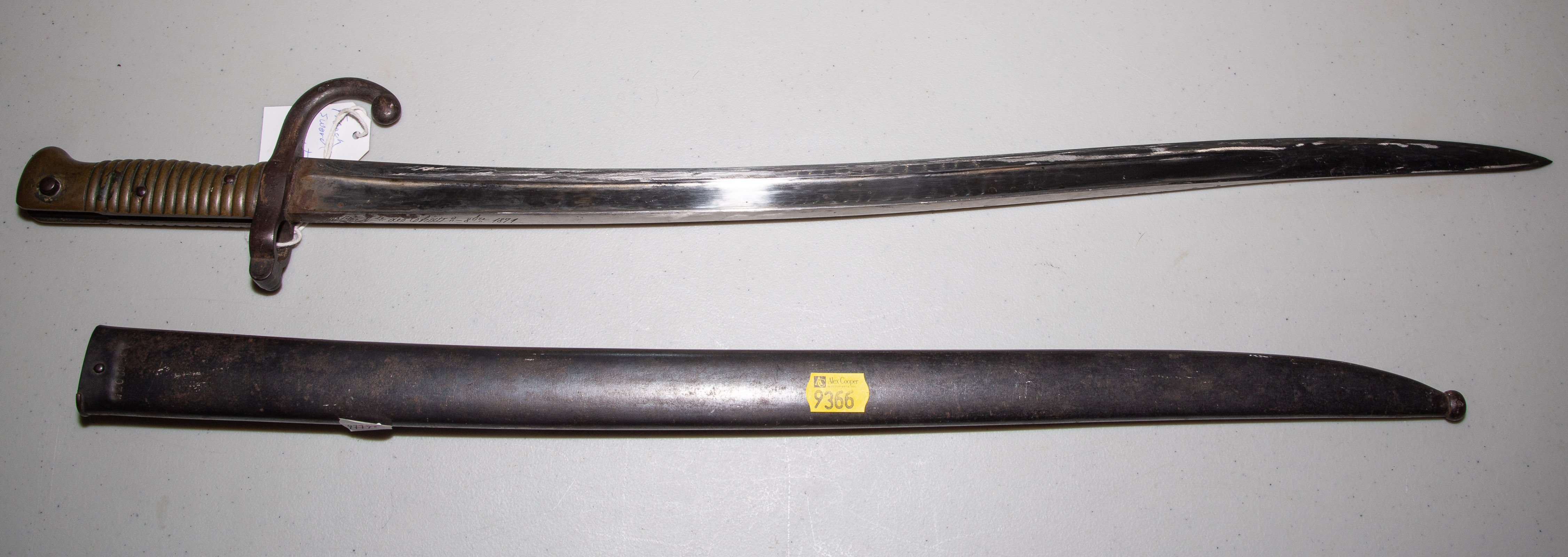 19TH CENTURY FRENCH SWORD BAYONET 33454d