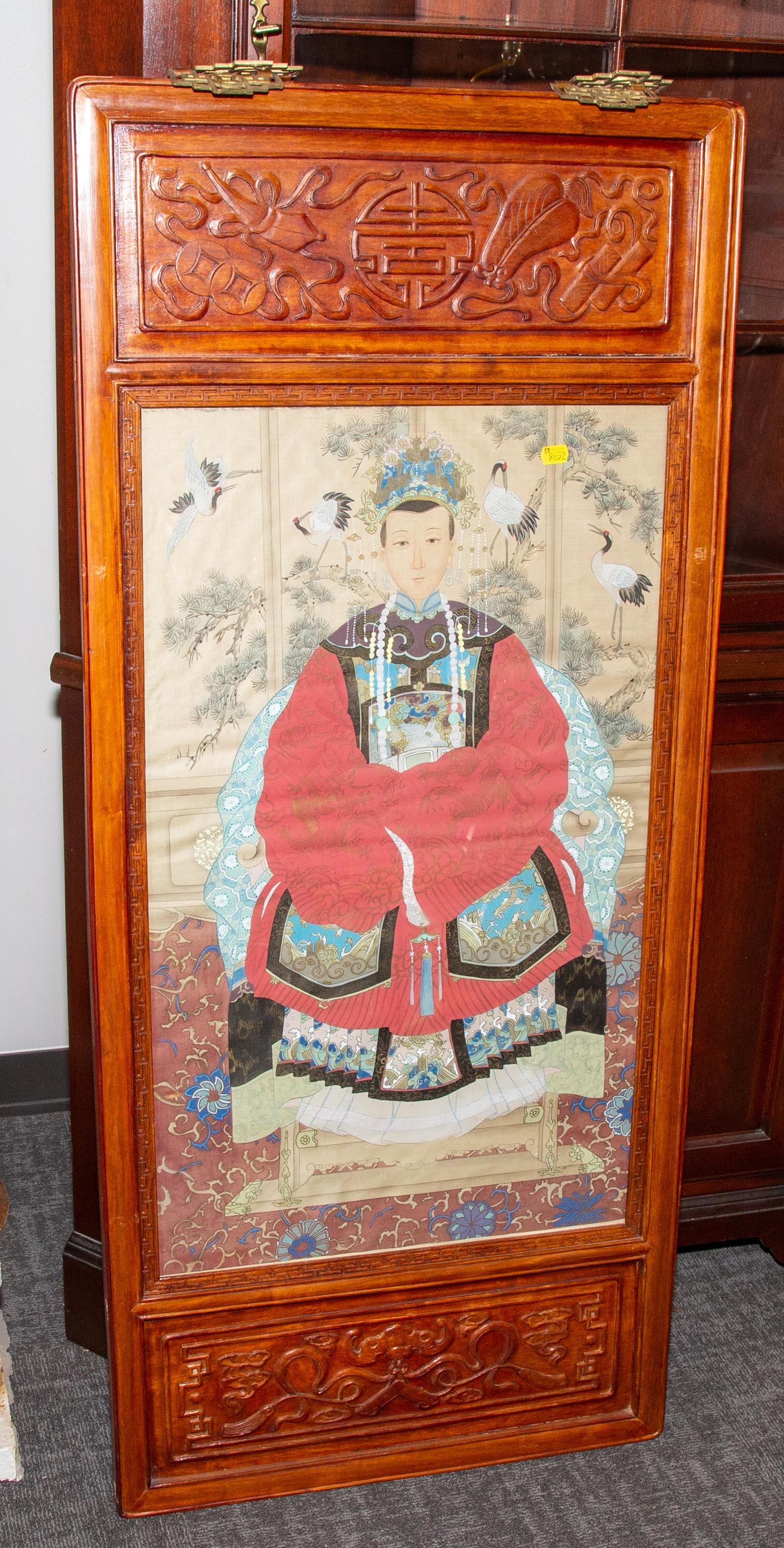 TWO LARGE FRAMED CHINESE ANCESTOR 334654