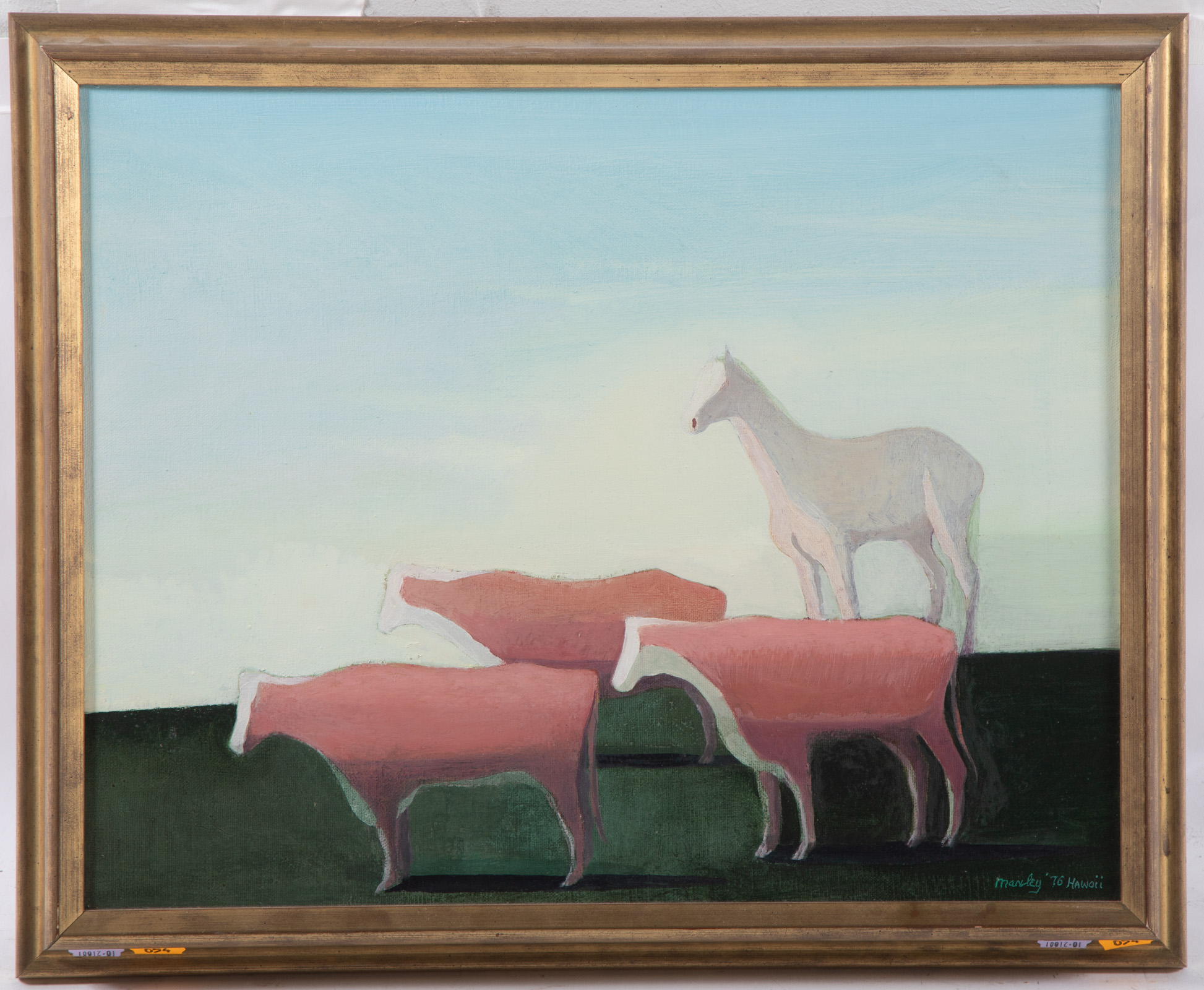 PHYLLIS MANLEY STRAWBERRY COWS  334688