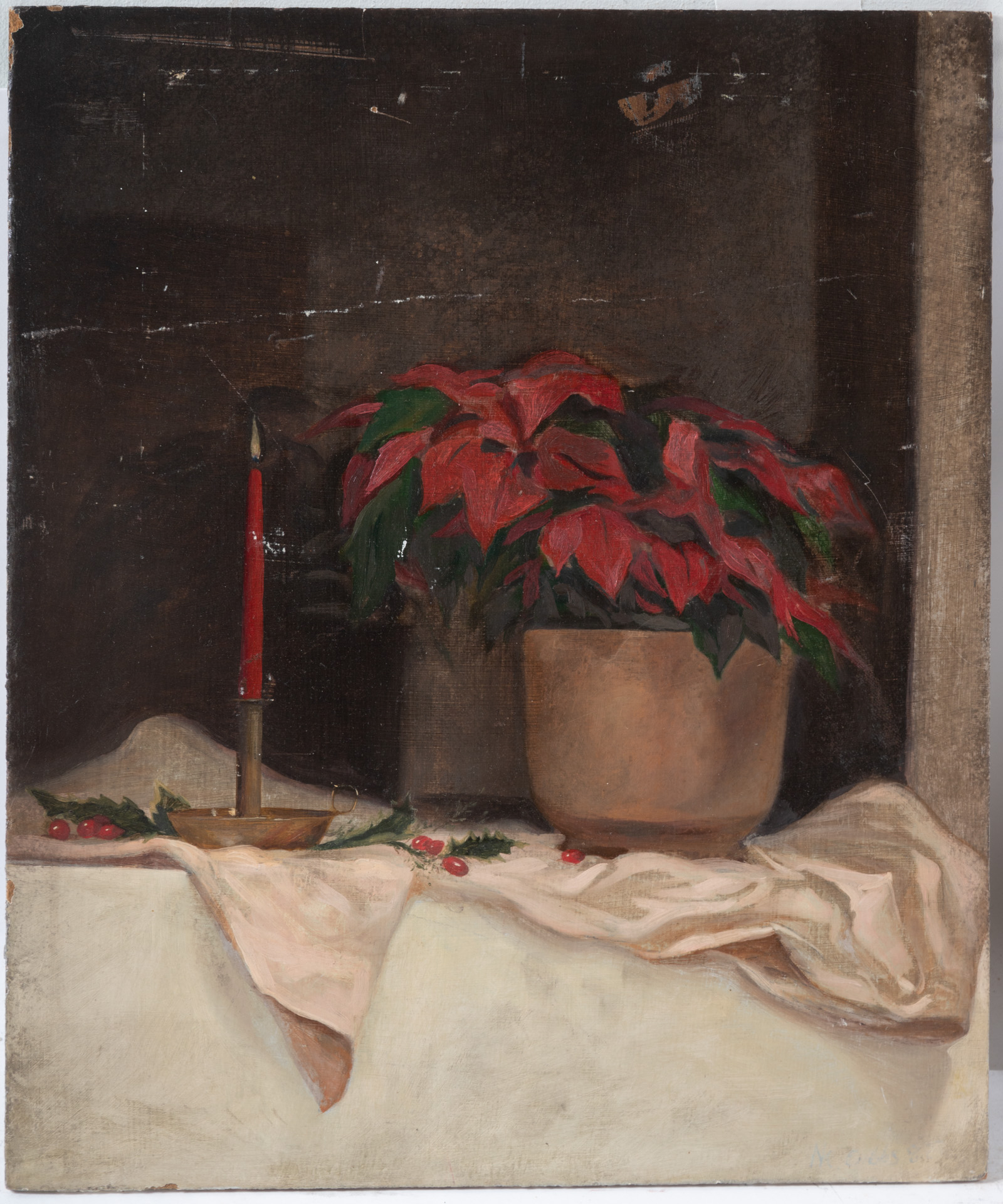 NATHANIEL K GIBBS HOLIDAY POINSETTIA  334693