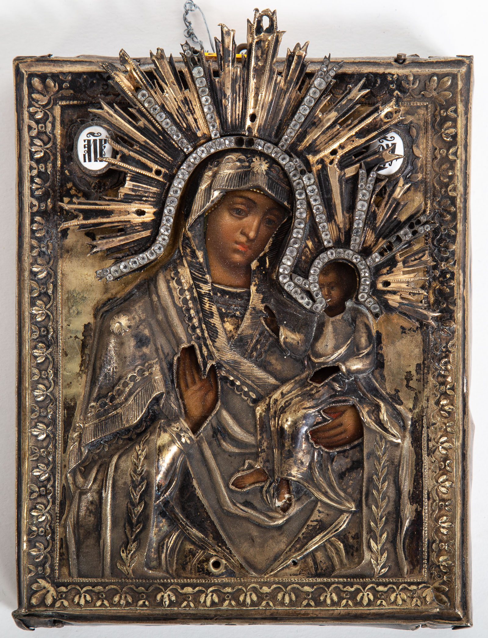 EARLY 20TH C. RUSSIAN ICON OF THE