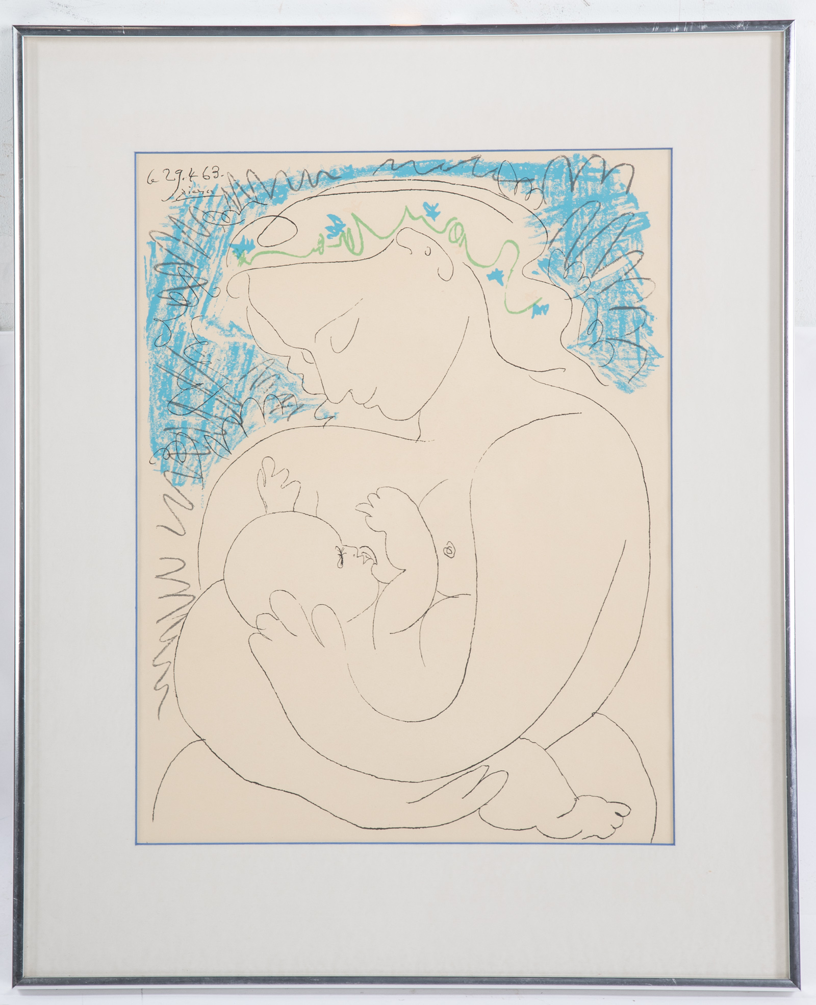 AFTER PABLO PICASSO. MOTHERHOOD,