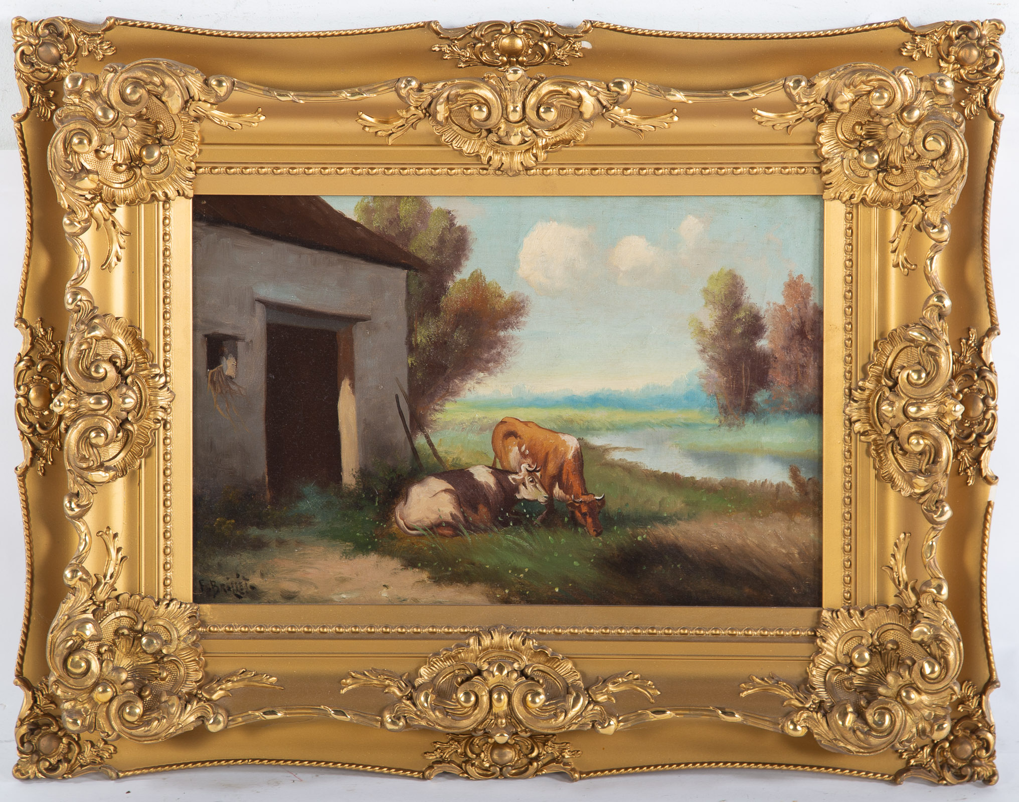 F BRILLET PASTORAL LANDSCAPE 334708