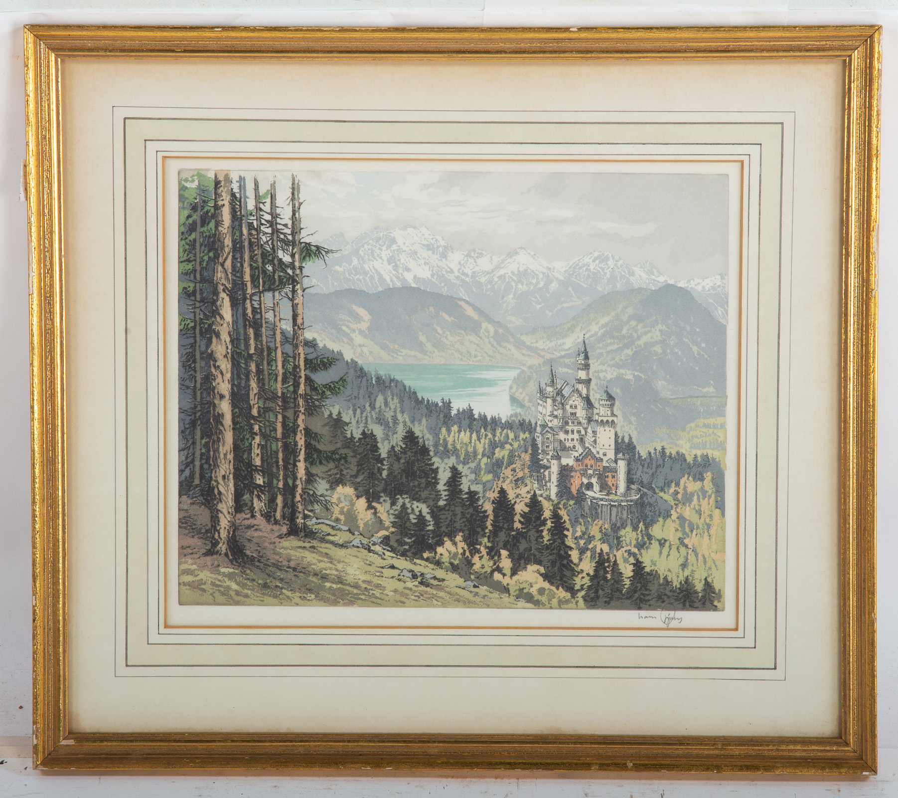 HANS FIGURA. SCHLOSS NEUSCHWANSTEIN,