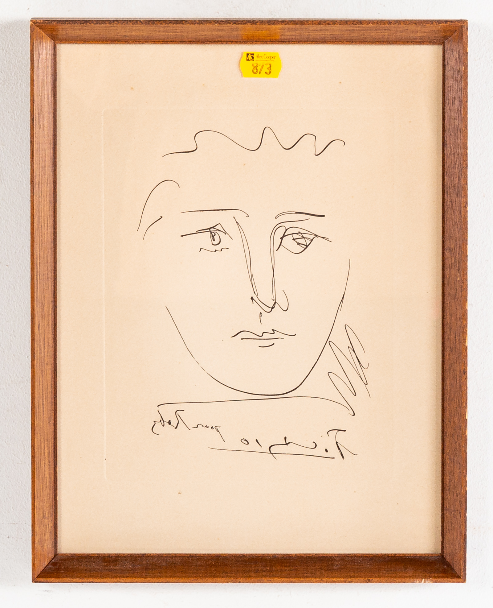 PABLO PICASSO POUR ROBY ETCHING 334758