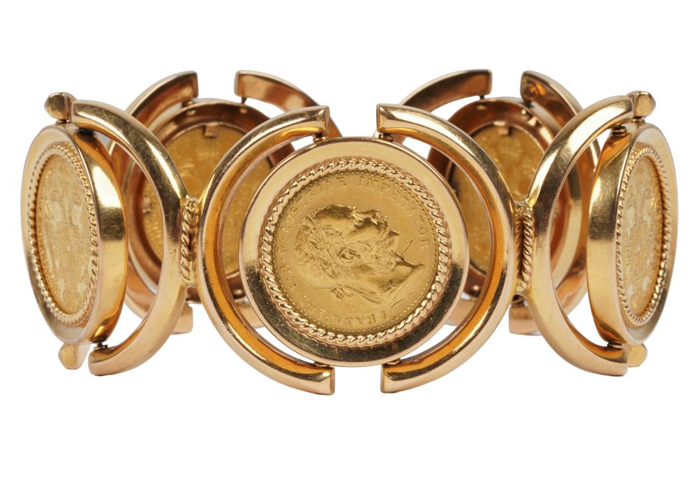 18 KARAT YELLOW GOLD & EUROPEAN