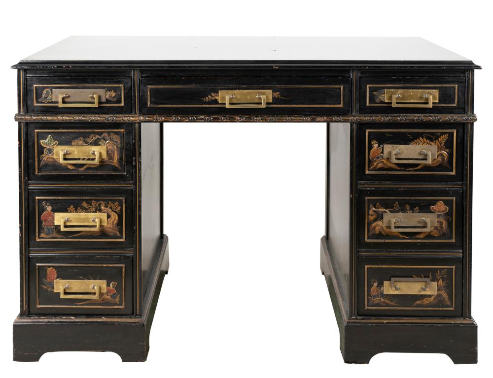 CHINOISERIE KNEEHOLE DESKsecond 3347d4