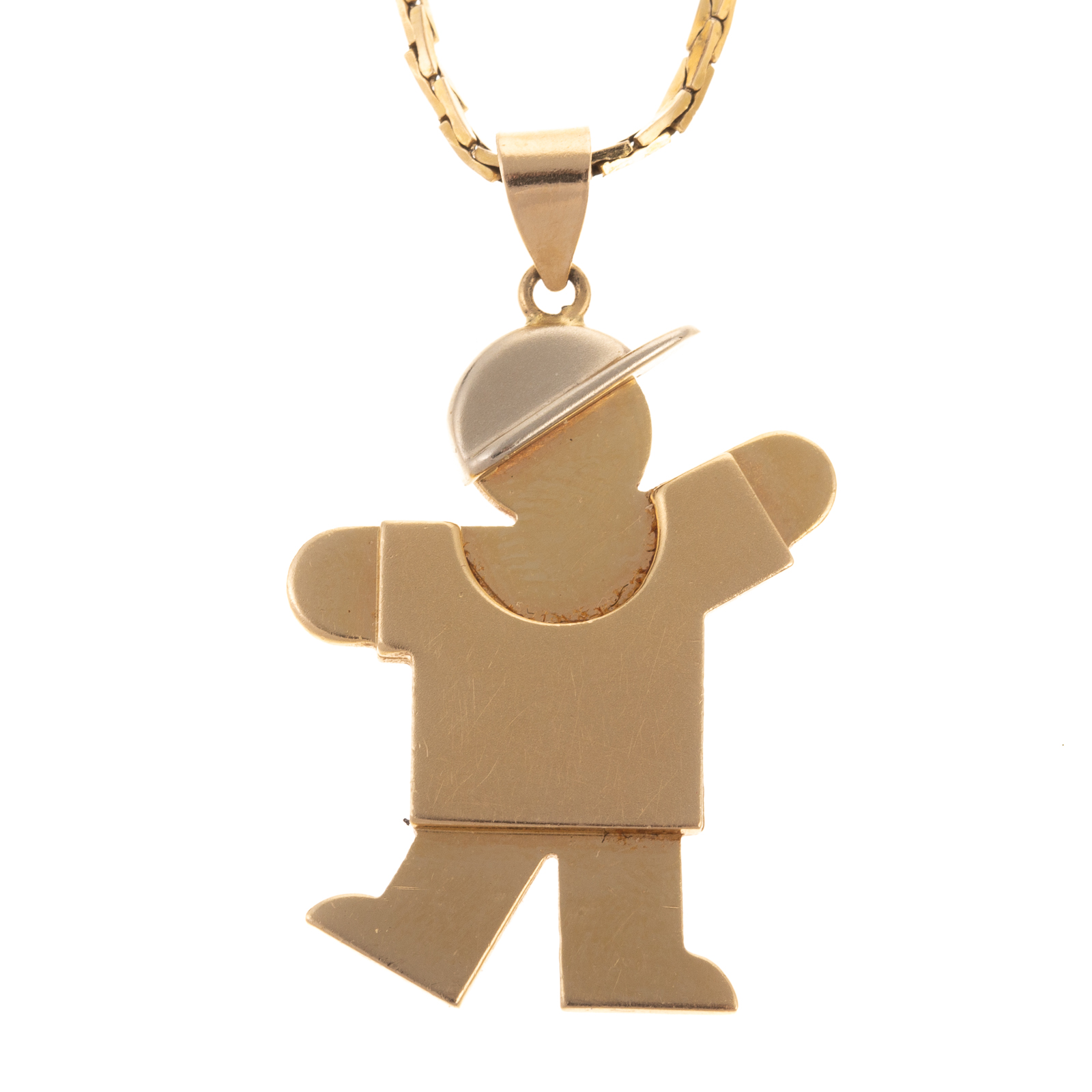 A CHILD FIGURE PENDANT CHAIN 334838