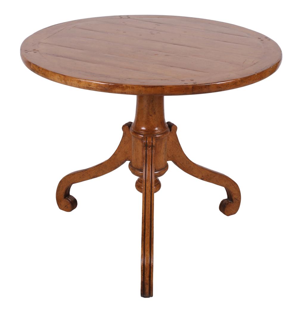 FRUITWOOD TRIPOD OCCASIONAL TABLE20th 334894