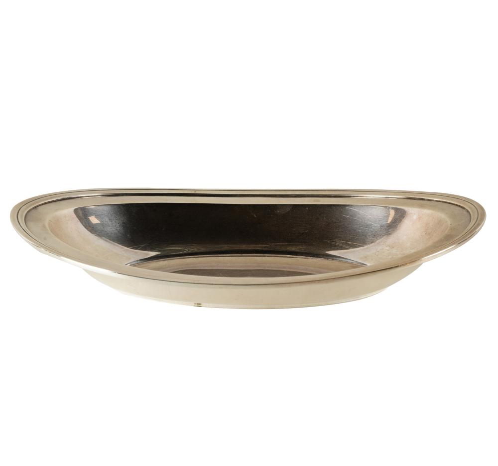 TIFFANY & CO. OVAL STERLING BOWLNew