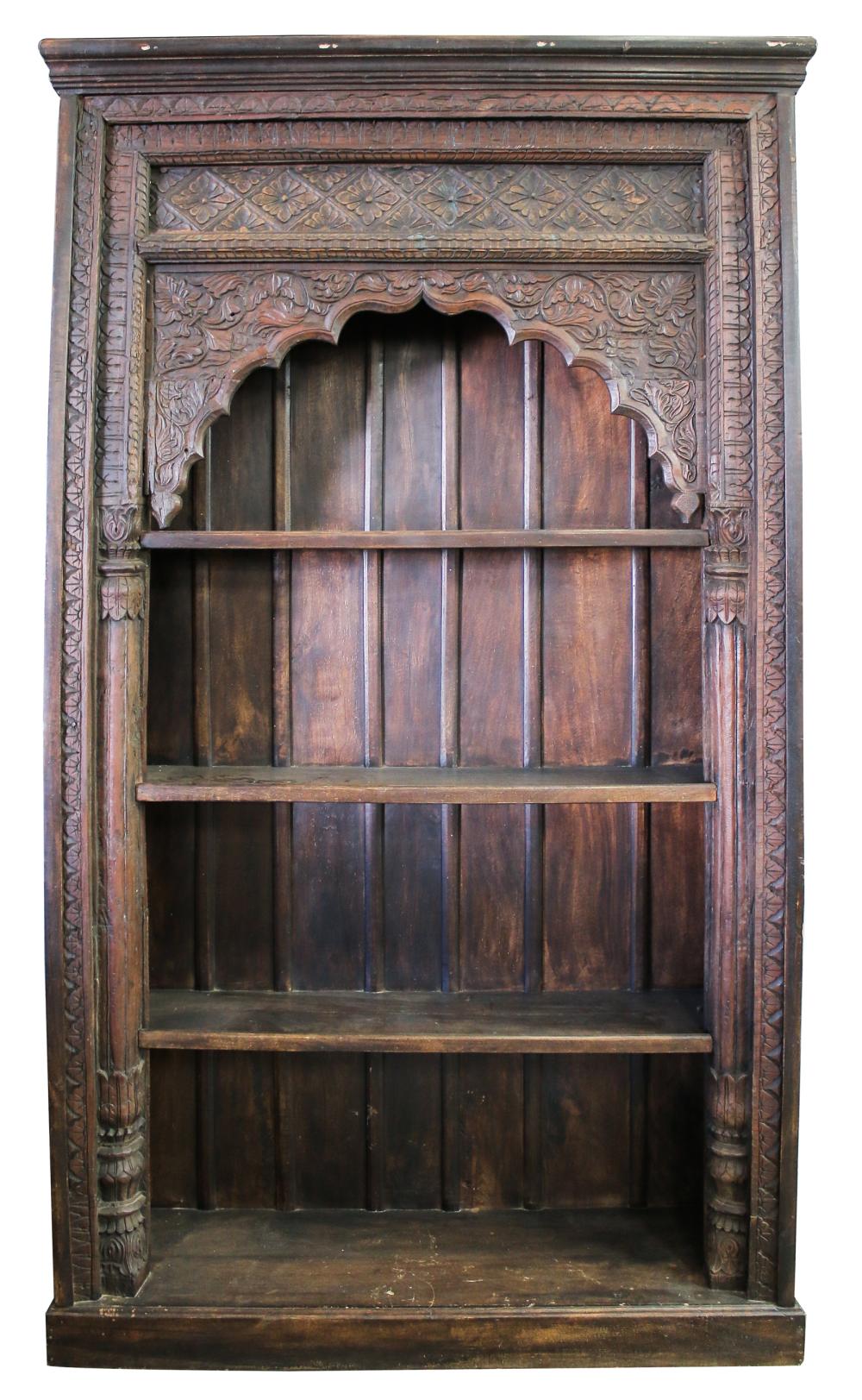 PROVINCIAL CARVED WOOD SHELVESCondition: