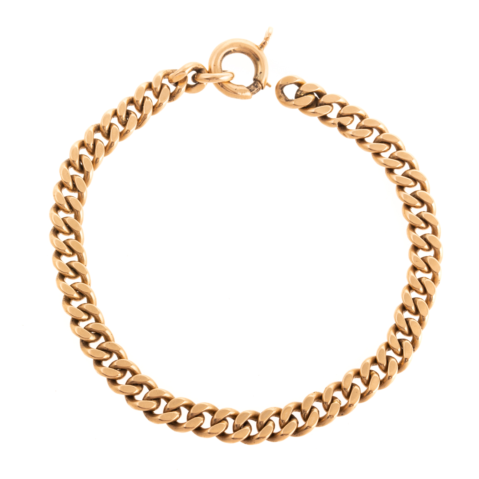 A VINTAGE CURB LINK BRACELET IN 334927