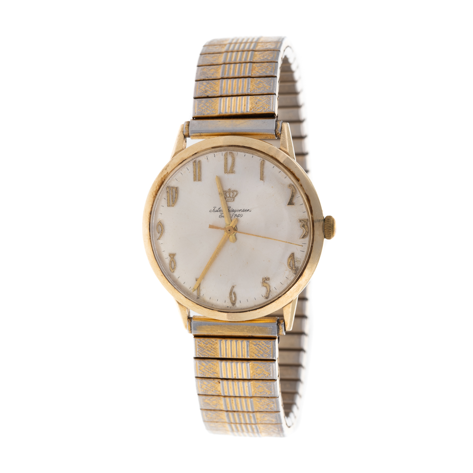 A 14K YELLOW GOLD JULES JURGENSEN 334941