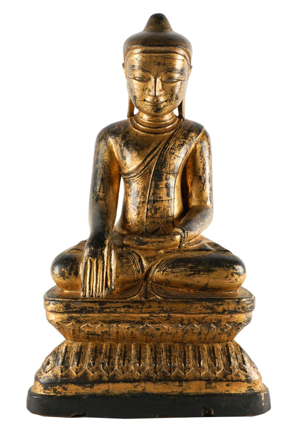 SOUTHEAST ASIAN CARVED GILT WOOD 334942
