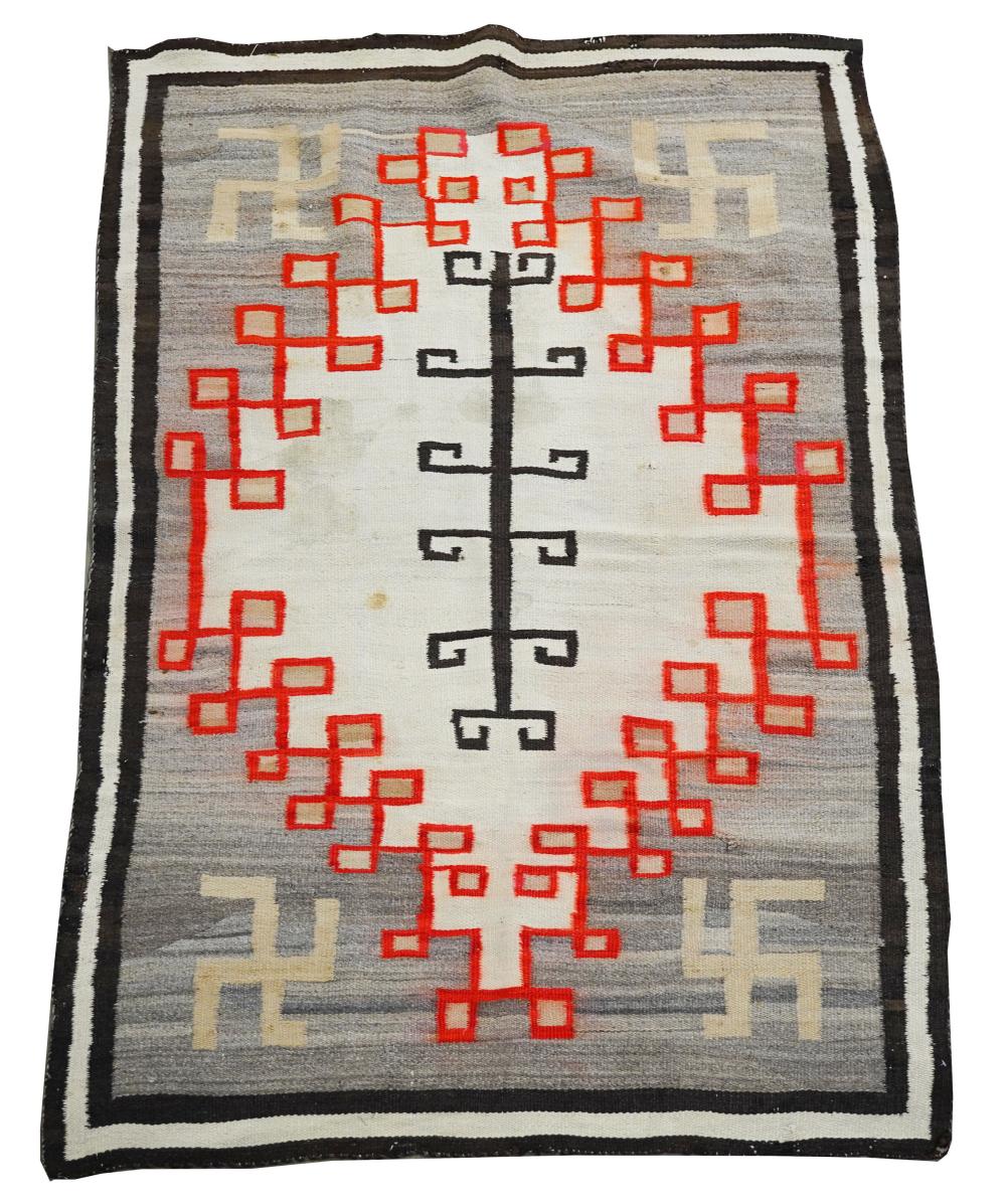 NAVAJO THROW RUGwool; geometric