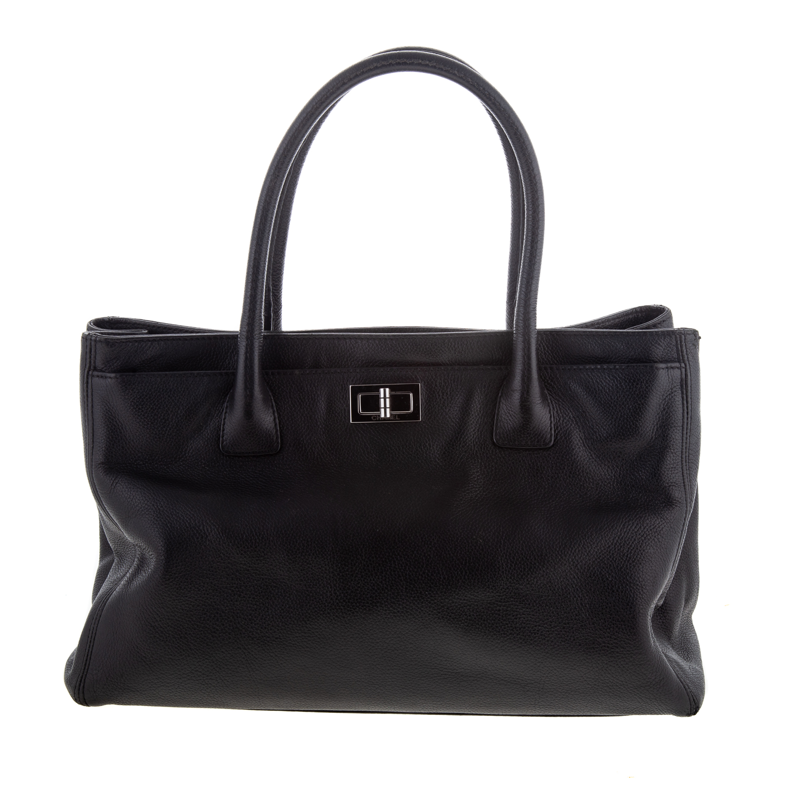 A CHANEL REISSUE CERF TOTE A black