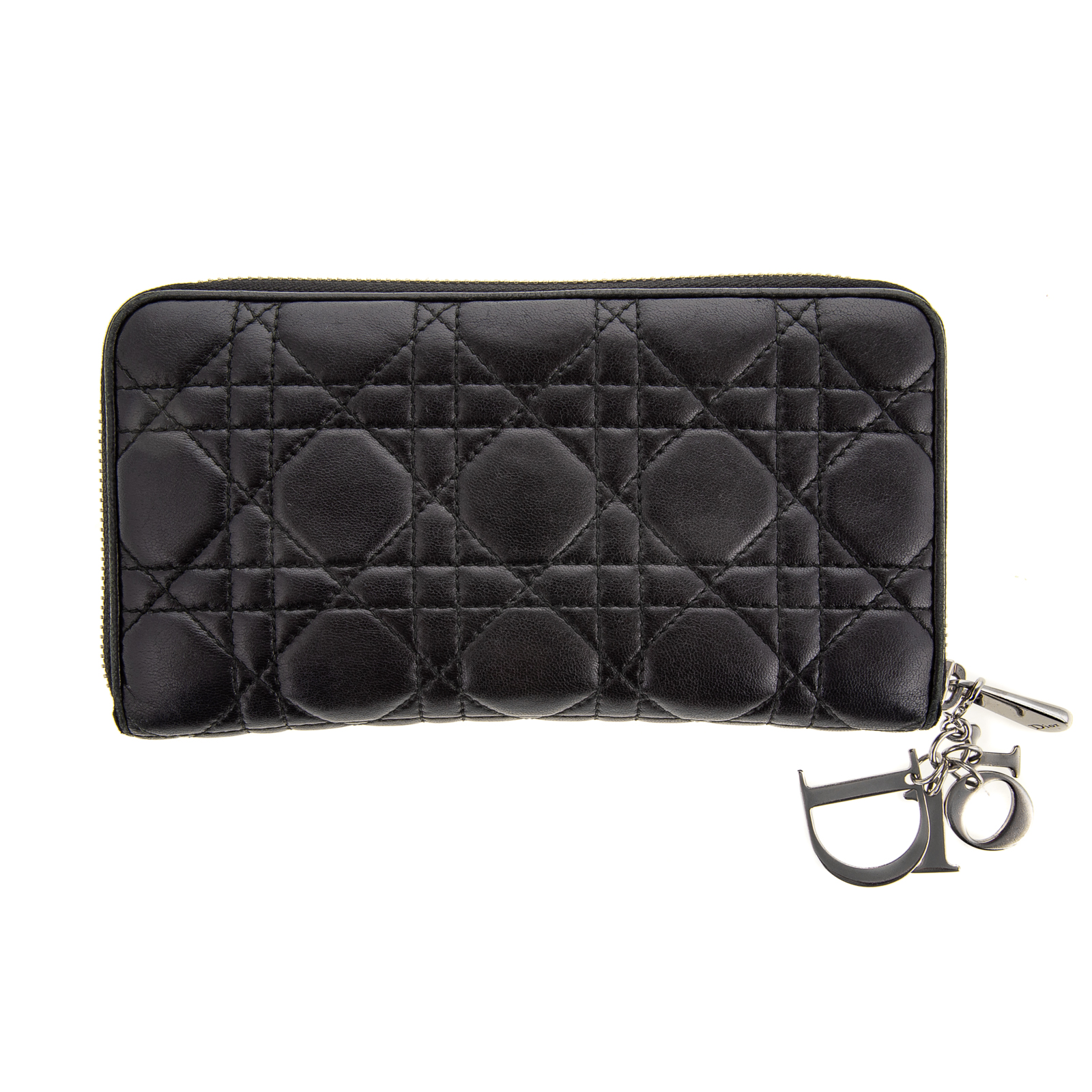 A CHRISTIAN DIOR LADY DIOR WALLET 3349cc