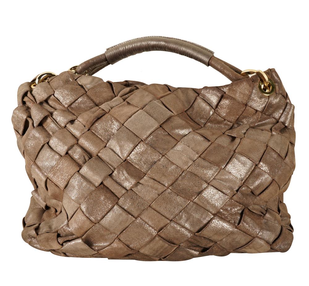 JIMMY CHOO LEATHER HANDBAGwoven