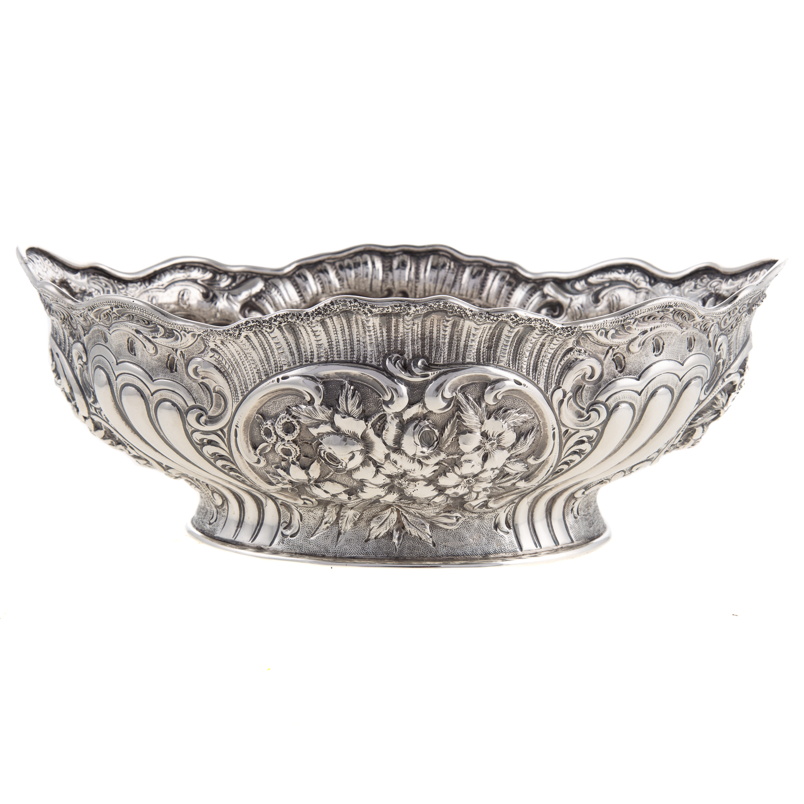 S KIRK SON STERLING REPOUSSE 334a03