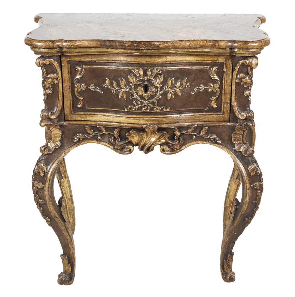 VENETIAN ROCOCO STYLE PAINTED  334b3e