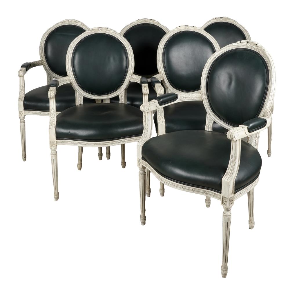 SET OF GABRIEL VICTOR FAUTEUILSwith