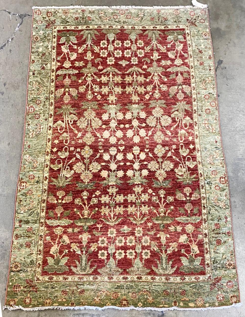 INDO-PERSIAN RUGcontemporary; wool