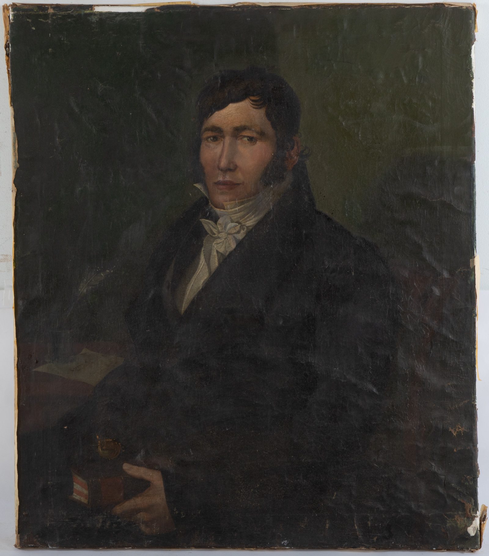 ARTIST UNKNOWN 19TH C PORTRAIT 334c59