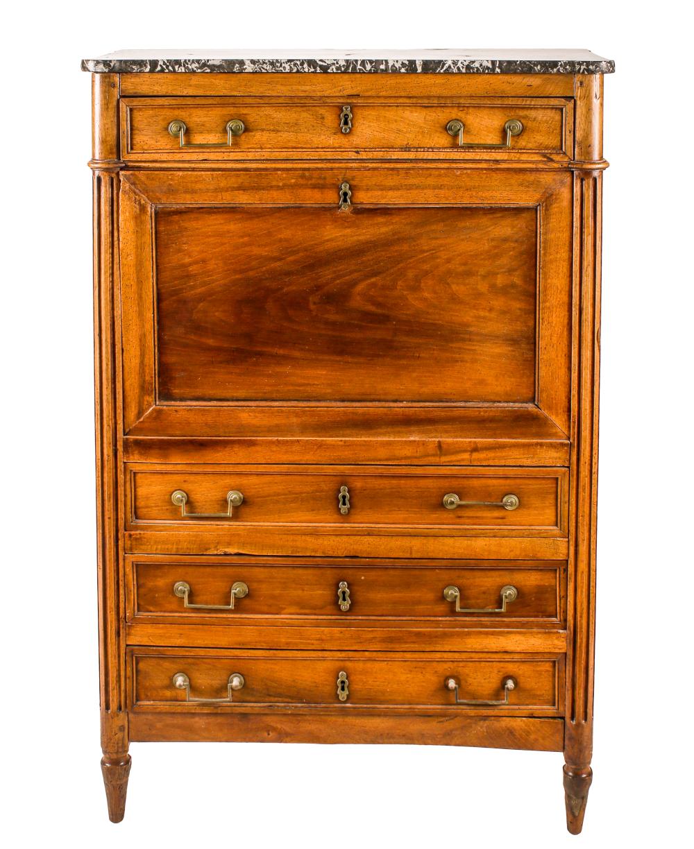 FRENCH FRUITWOOD SECRETAIRE A ABBATANT19th 334df9