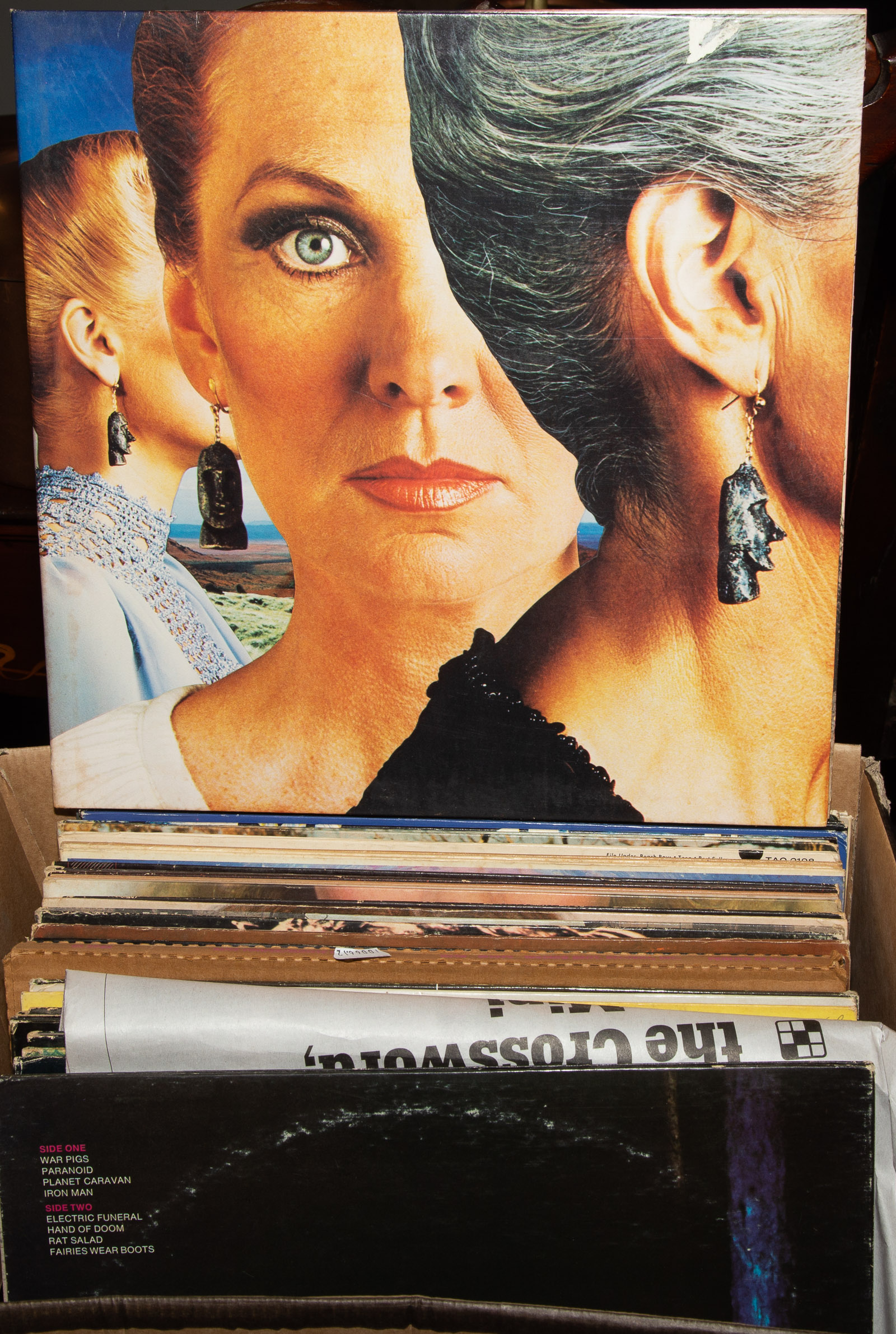 BOX OF ASSORTED LPS Primarily classic 334e9a