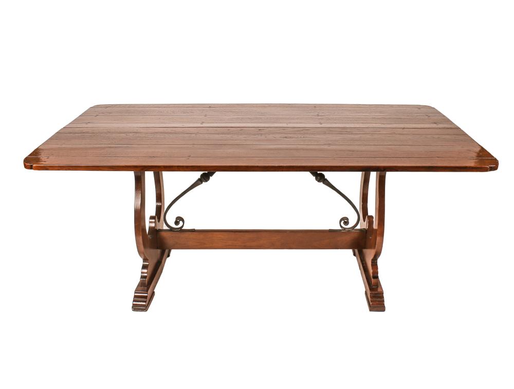 SPANISH REVIVAL STYLE WALNUT TABLEwith 334ea3