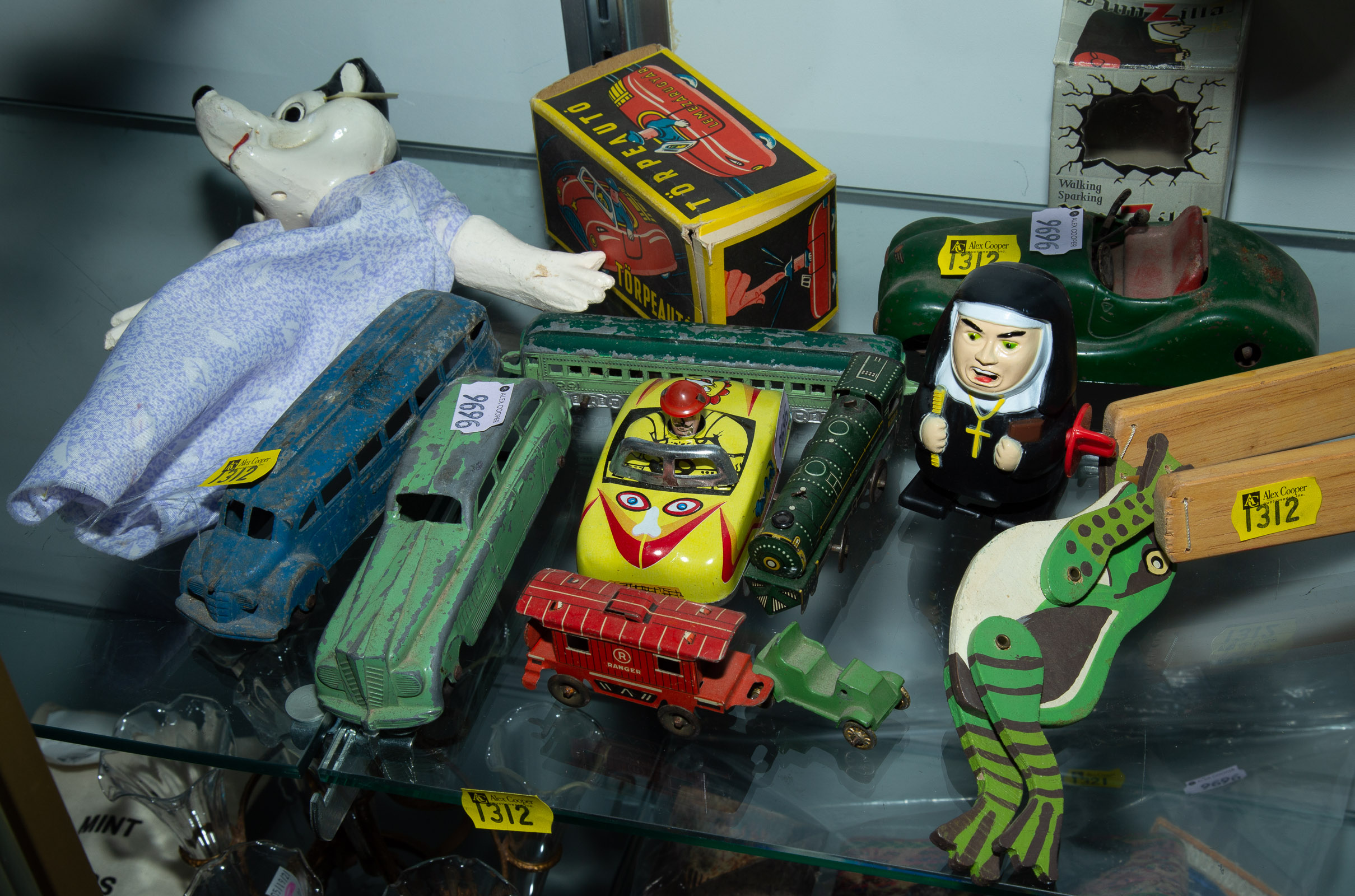 ASSORTED TOYS Including Tibby windup