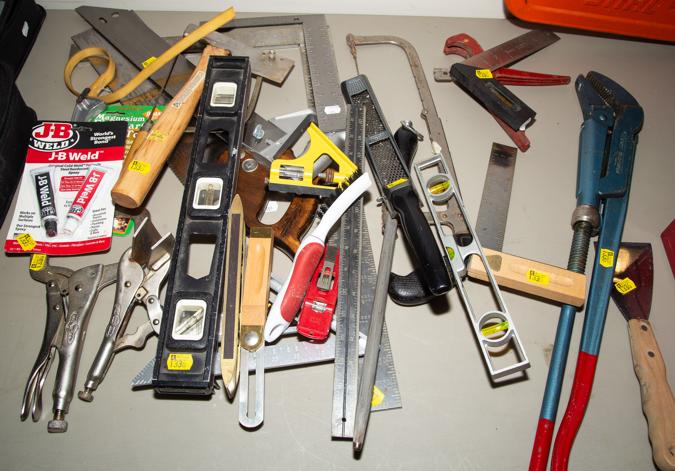 MISCELLANEOUS HAND TOOLS Includes