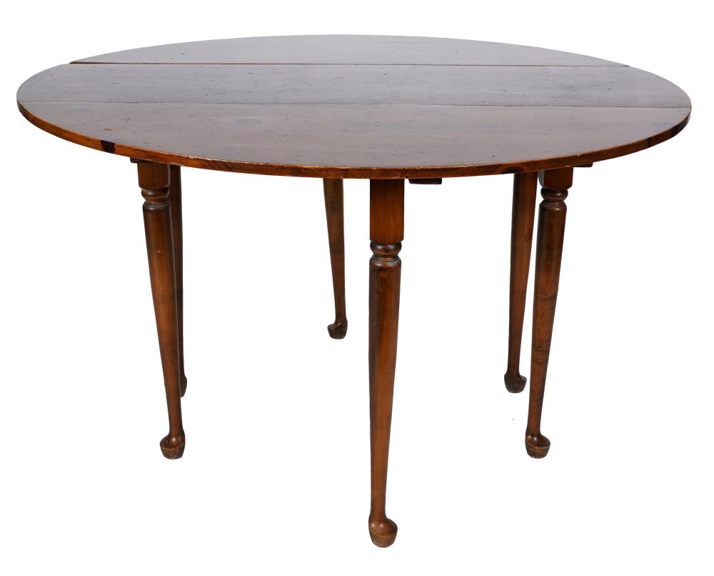 QUEEN ANNE STYLE PINE GATELEG TABLEthe 334f08