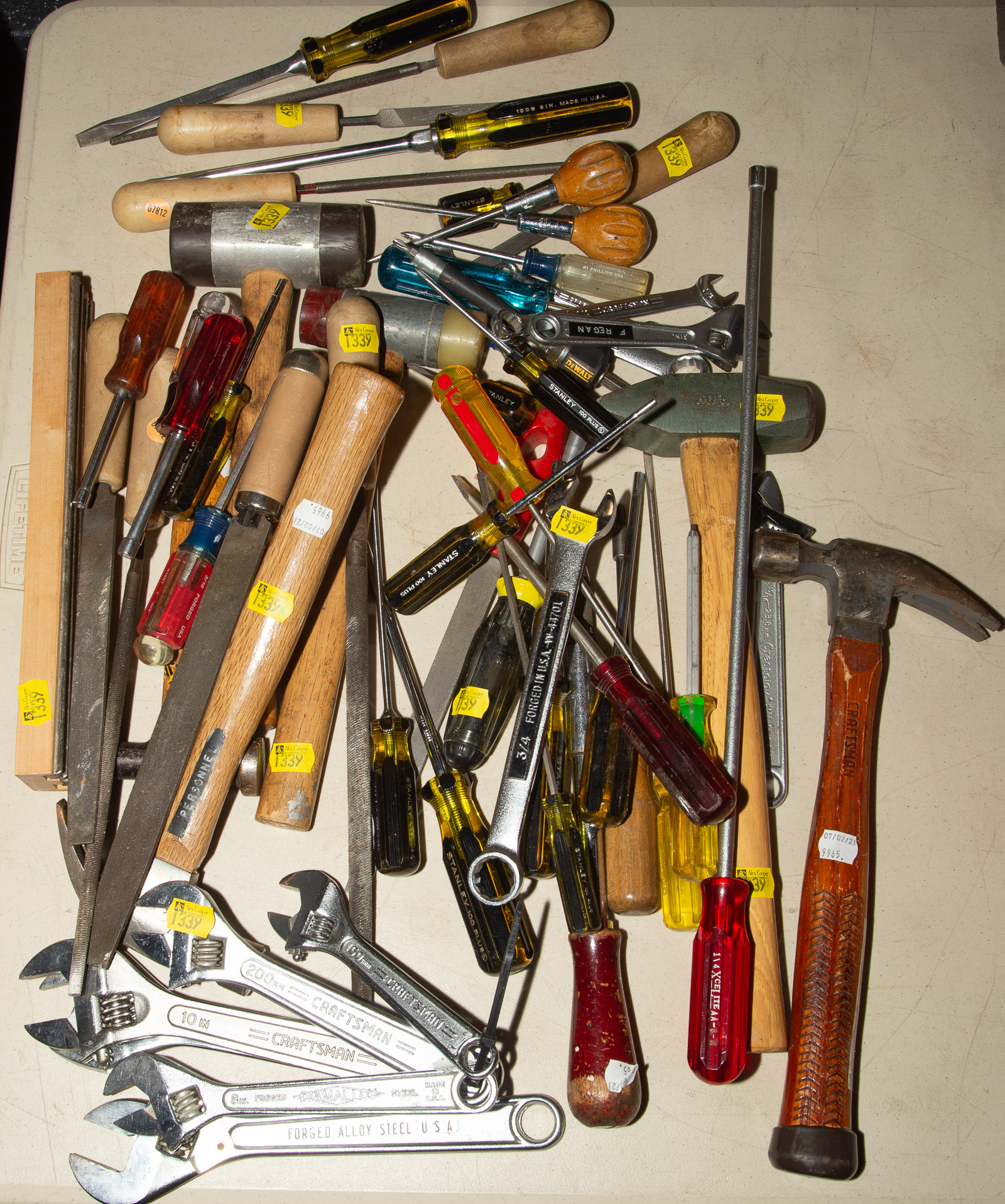 SELECTION OF HAND TOOLS Including 334f0a