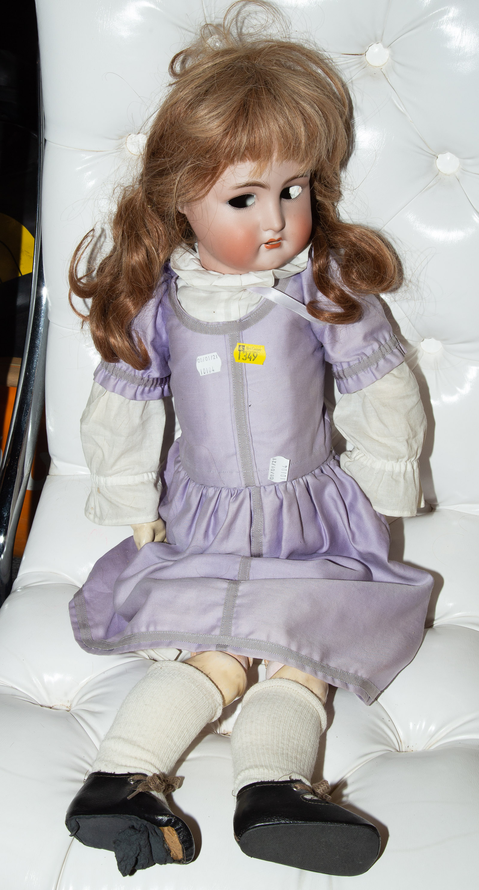 SIMON HALBIG BISQUE HEAD DOLL 334f28