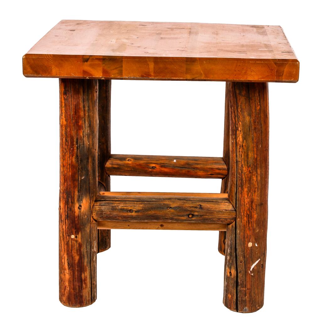 ADIRONDACK STYLE SIDE TABLEthe 334f70