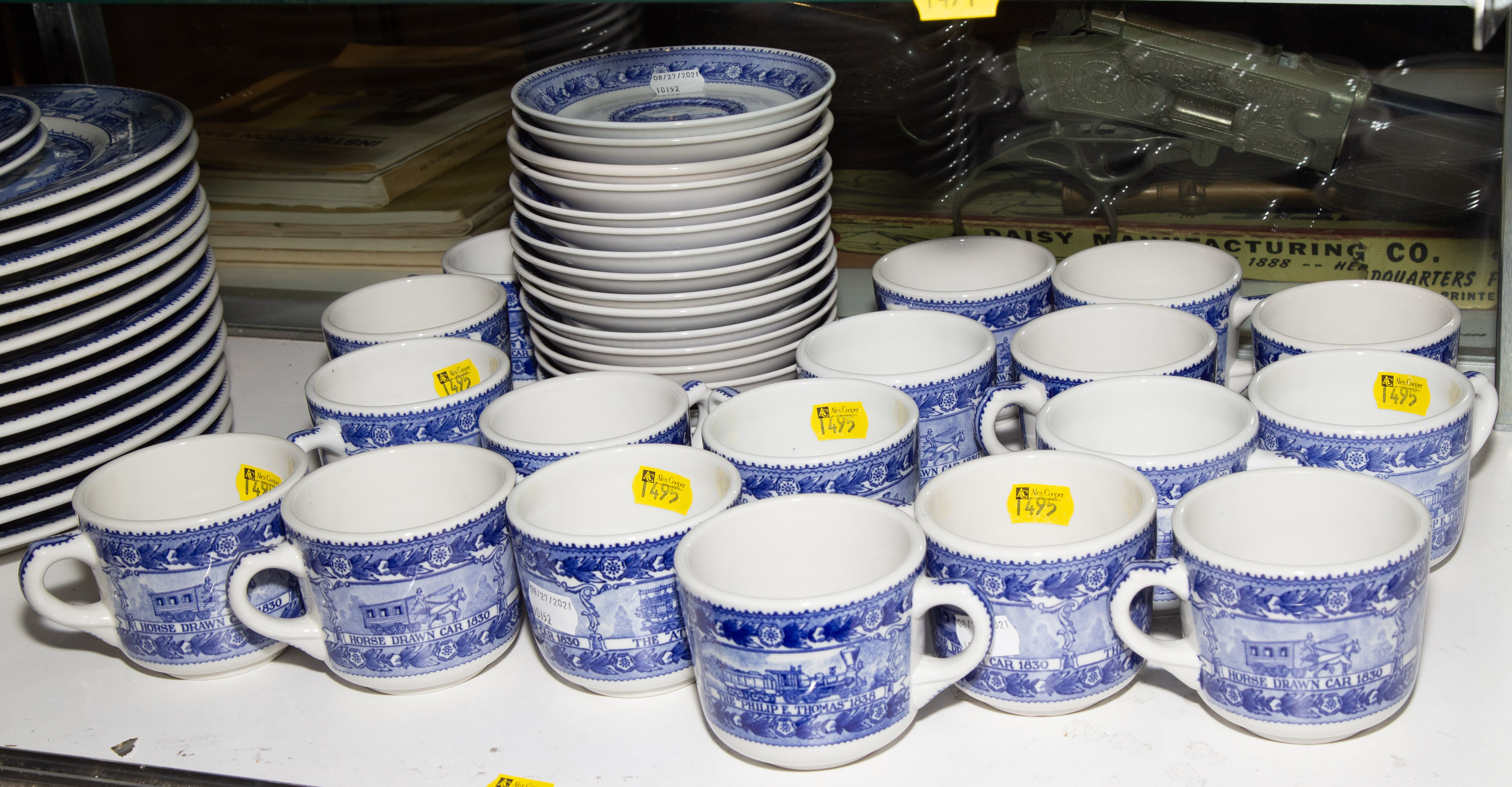 LARGE GROUP OF B&O SHENANGO CUPS