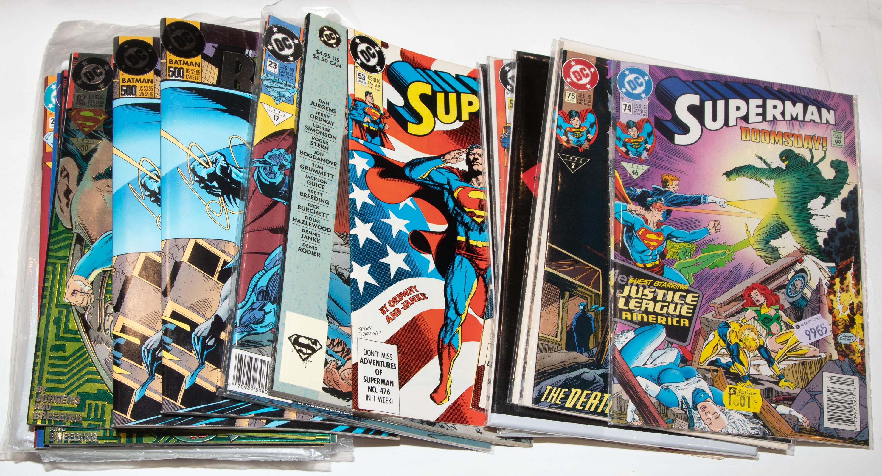 GROUP OF MODERN SUPER HERO COMICS Includes