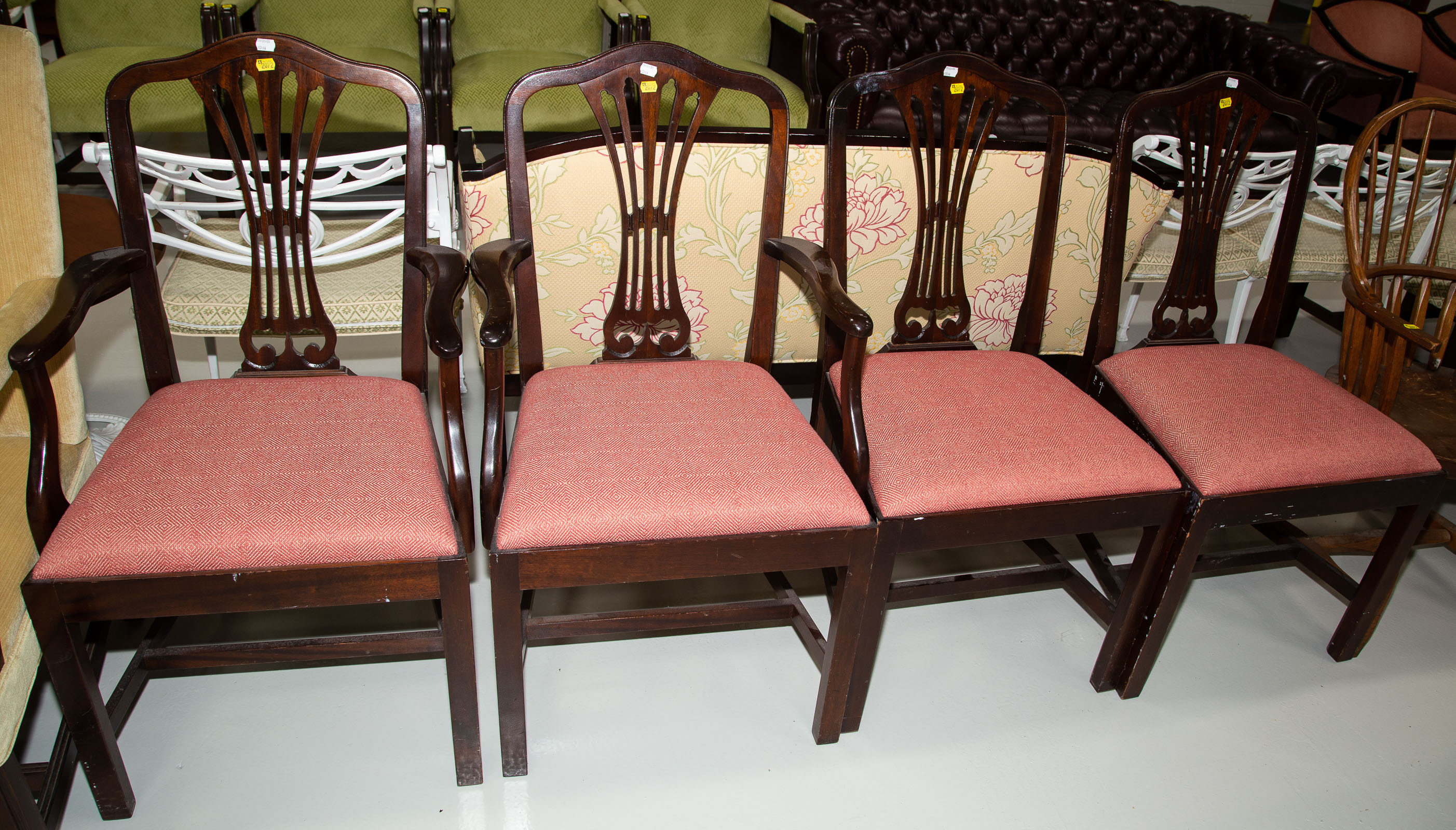 A SELECTION OF CHAIRS Includes a pair