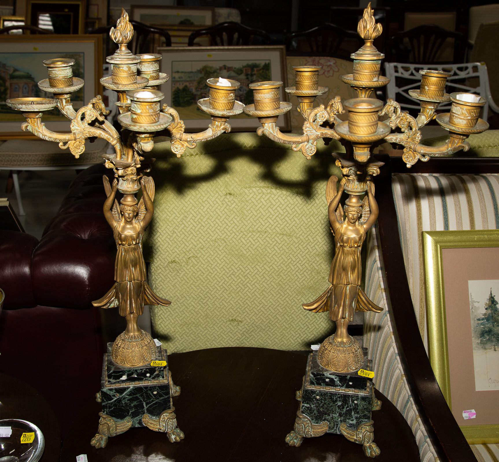 A PAIR OF FRENCH NEOCLASSICAL ORMOLU 3350d3