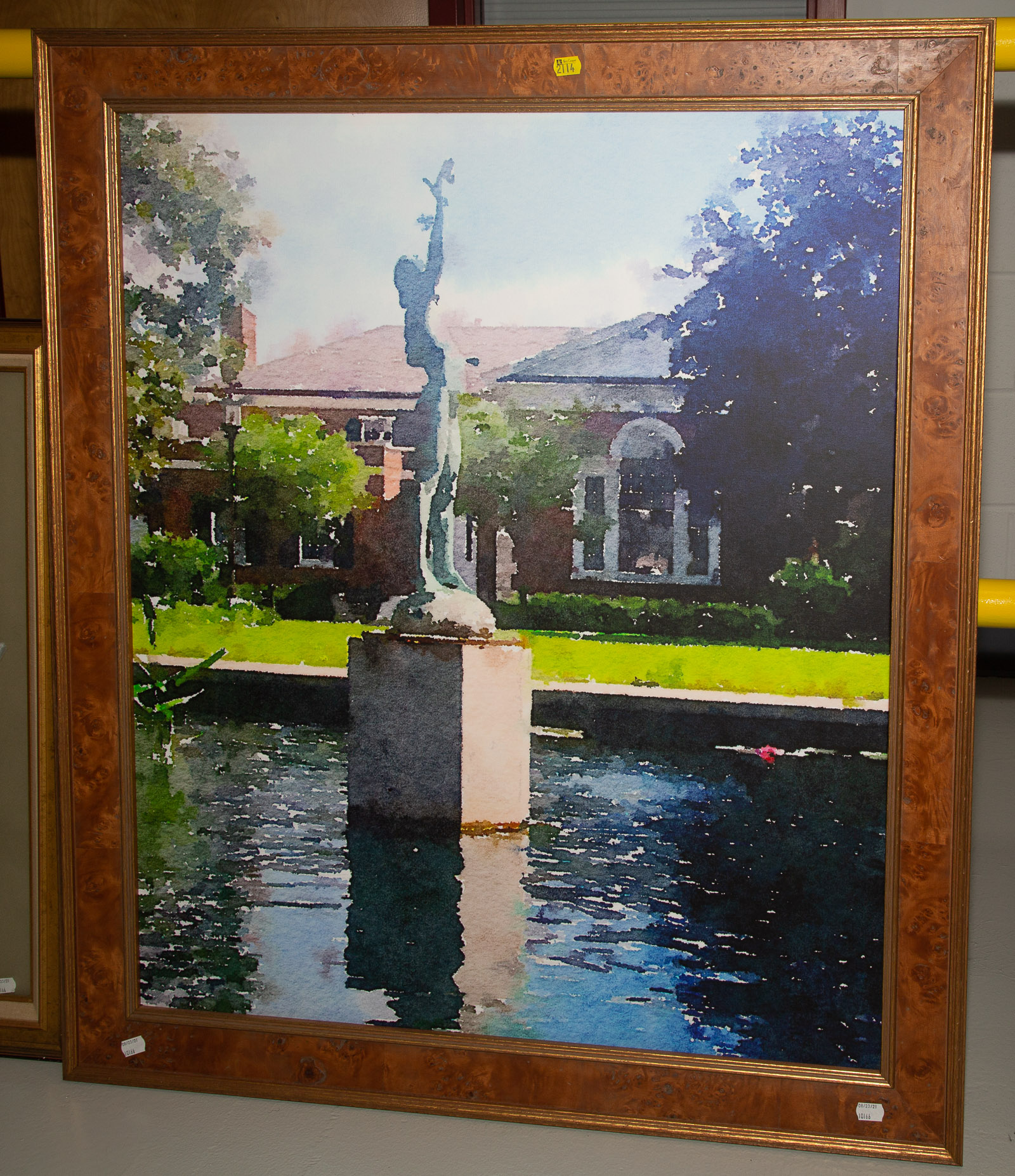 JOHNS HOPKINS FOUNTAIN SCULPTURE 3350e6