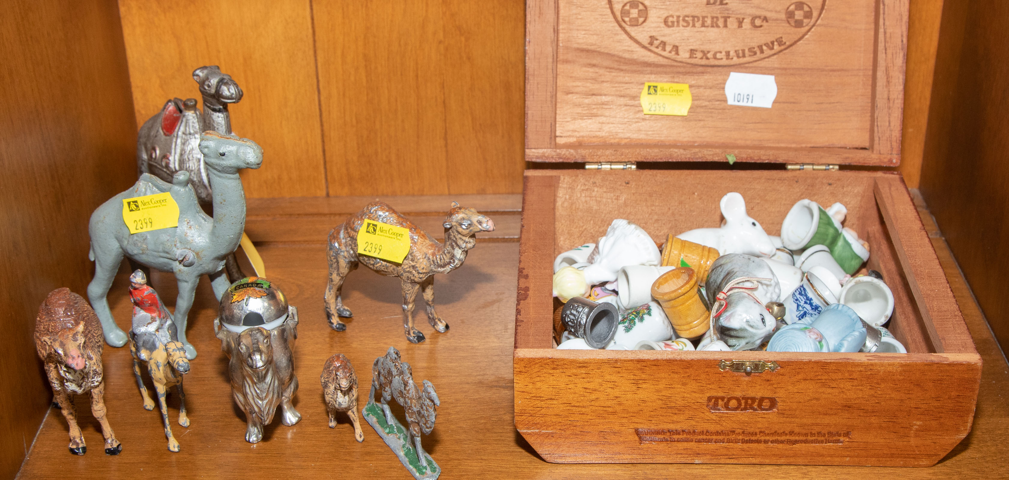 ASSORTED COLLECTIBLE ITEMS Includes