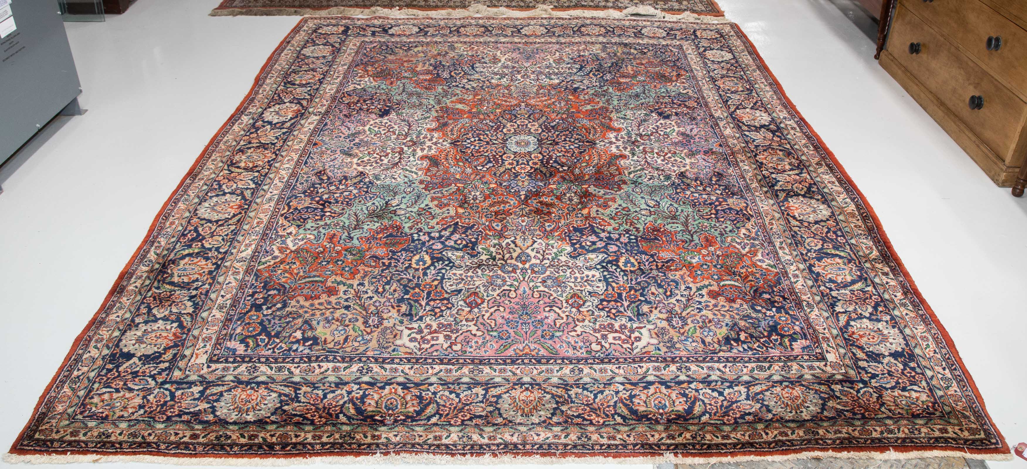 KAZVIN RUG, PERSIA, 8.2 X 10.2