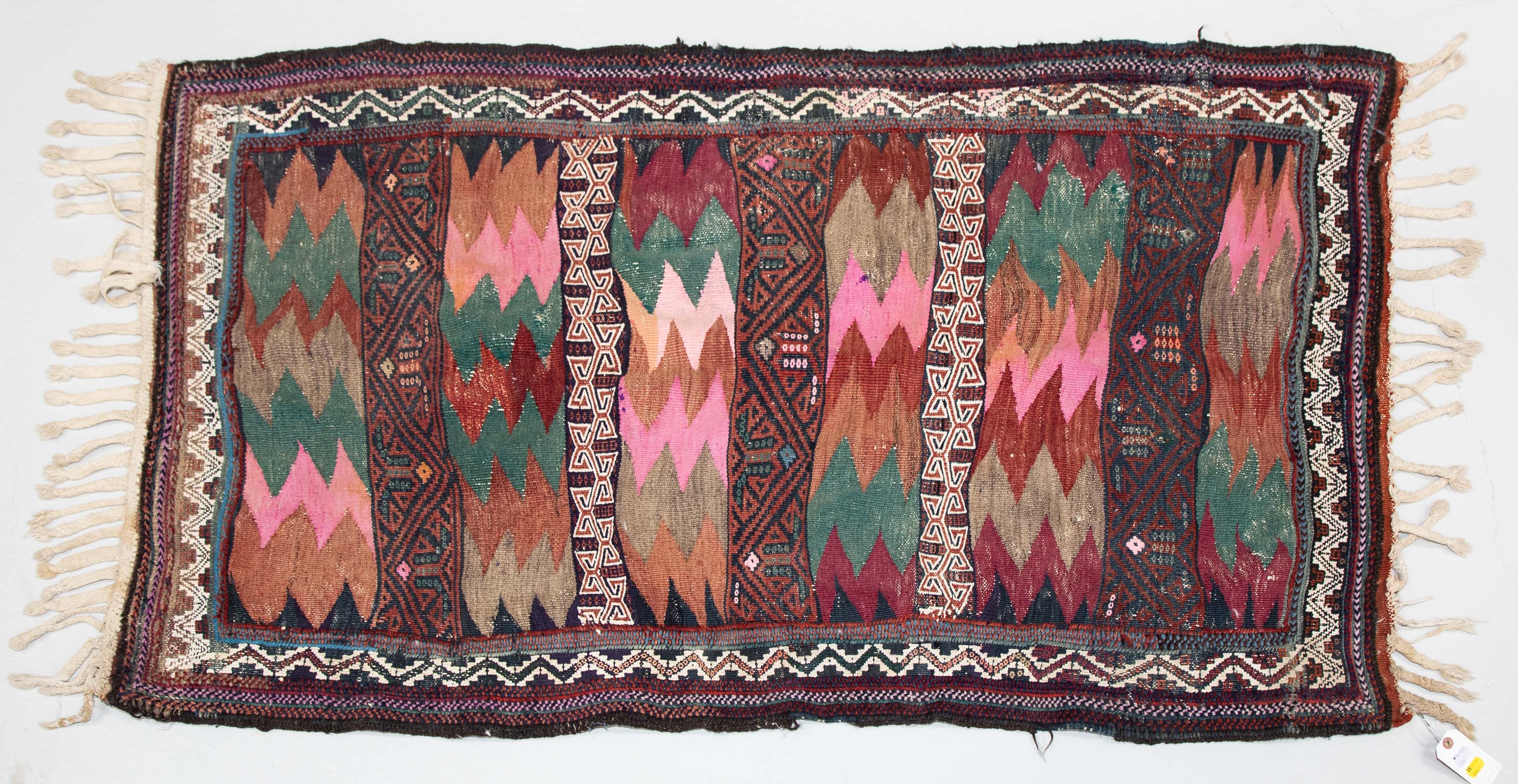 TRIBAL KILIM RUG TURKEY 2 11 335225