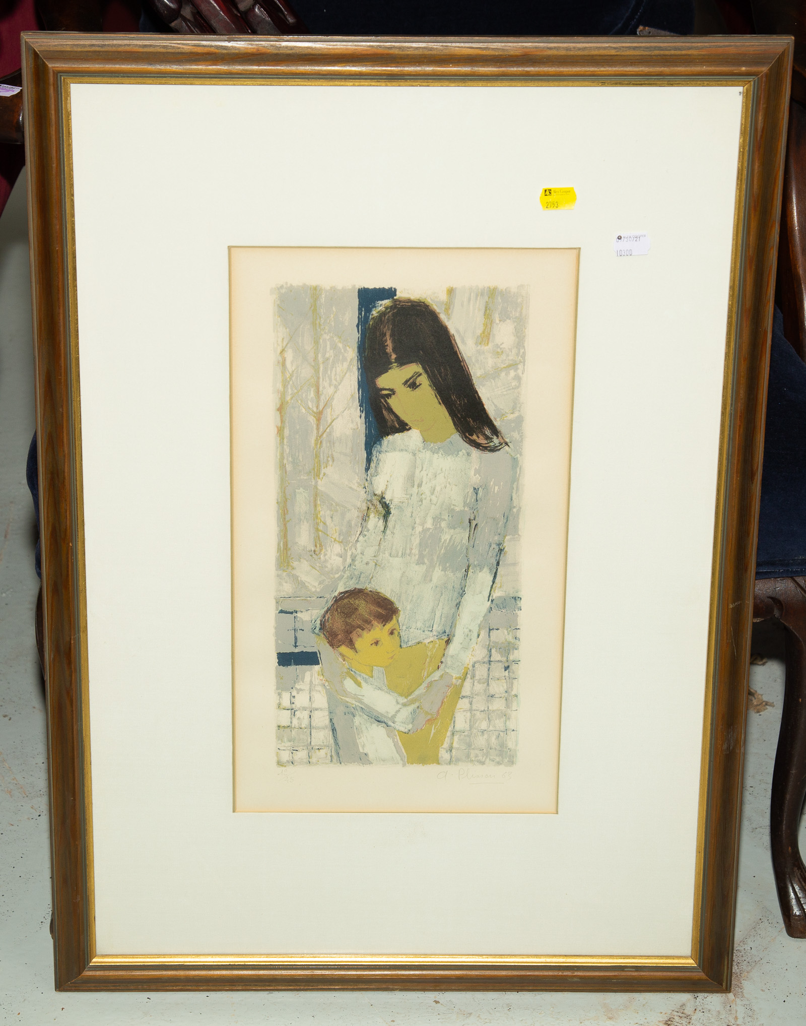 A. PLISSOM. WOMAN AND CHILD By