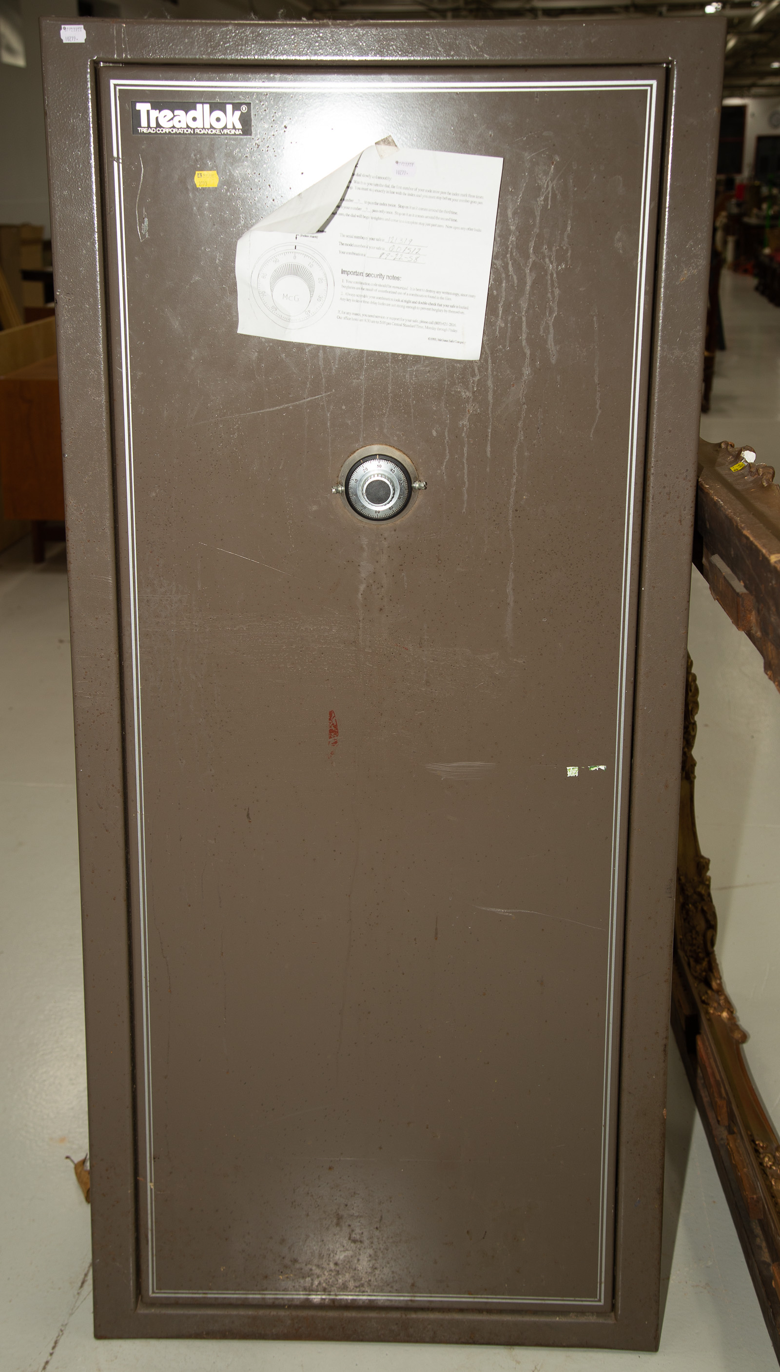 TREADLOK SAFE Late 20th century, with